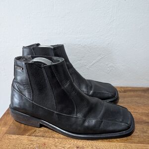 Ted Baker Black Square‎ Toe Chelsea Boot Size 9/43